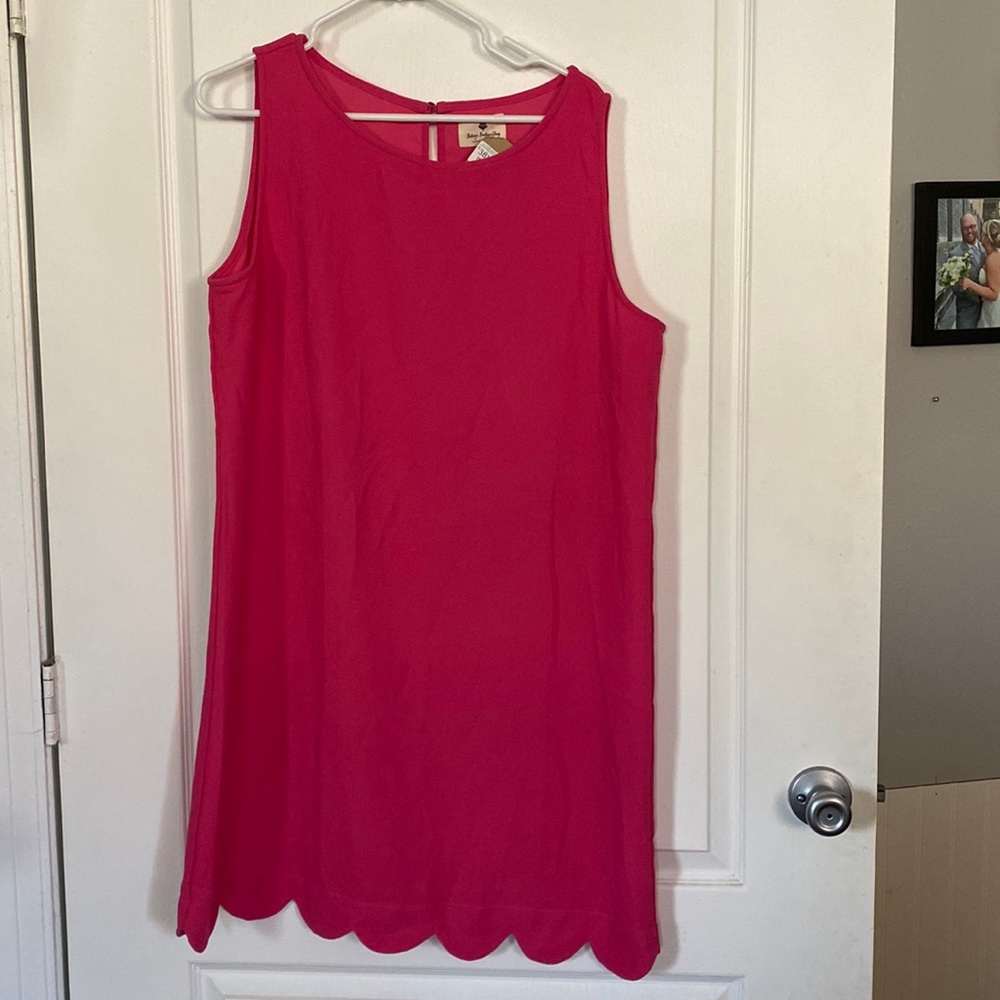 Betsey’s boutique scalloped tank dress